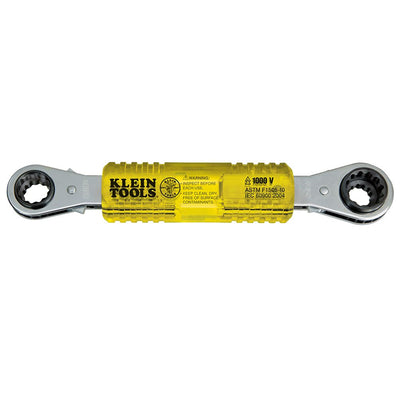 KT223X4-INS by Klein Tools, Inc. - WRENCH BOXEND RATCHET ASSORT 9