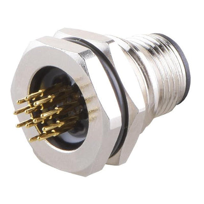 KWPA-2MP-N-004 by KinnexA - M12 WATERPROOF CONNECTOR PANEL