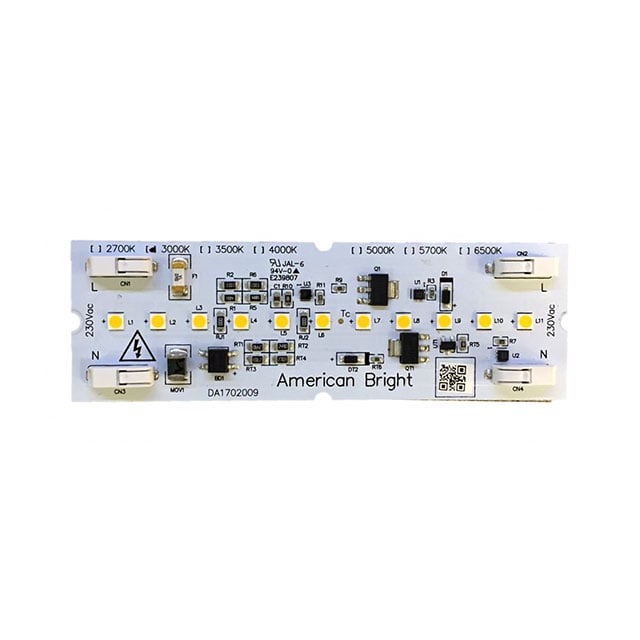 AB-GES-L10206W404T1 by American Bright Optoelectronics Corporation - LED ENG AB-GES WH LNR STRP 4000K
