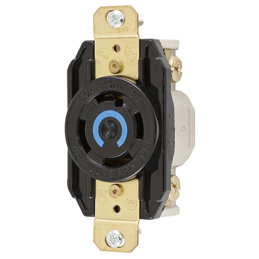 L1530R by Hubbell Controls - RECEPTACLE, 3P-4W, 30A 250V 3PH,