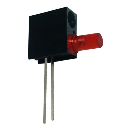 L3640ED-H3062 by American Opto Plus LED - 3MM YELLOW FLAT TOP LED W HOLDER