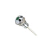 L63DG2L by Visual Communications Company - VCC - PMI RND .24 IN LED 3.2 LEADS GRN