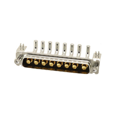 L717TWC8W8PMP3V4FRM6 by Amphenol ICC (Commercial Products) - CONNECTOR D-SUB PLUG 8POS R/A SLDR