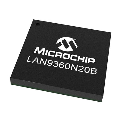 LAN9360N20B-CBVAO by Microchip Technology - AVB ENDPOINT, 7 STREAMS, 40 CH.,