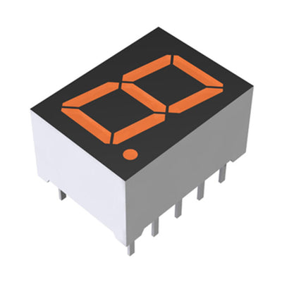 LAP-401DD by Rohm Semiconductor - DISPLAY 7-SEG 0.4"" SGL ORG 10DIP