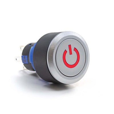 LB22F2HQ6514 by E-Switch - SWITCH PB DPDT 3A 250V