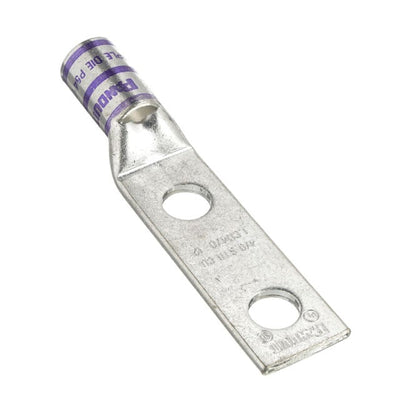 LCD4/0-12-X by Panduit Corp - CONNECTOR TERM RECT TONG 4/0 AWG #1/2