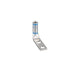 LCD6-14AF-L by Panduit Corp - CONNECTOR TERM RECT TONG 6 AWG #1/4