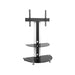 LCD84113BLK by HOMEVISION TECHNOLOGY INC - TV Cart with AV Componet Shelf