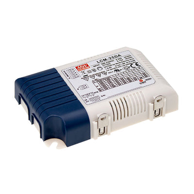 LCM-25DA by MEAN WELL USA Inc. - LED DRIVER CC AC/DC 6-54V 1.05A
