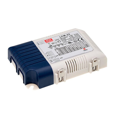 LCM-25 by MEAN WELL USA Inc. - LED DRIVER CC AC/DC 6-54V 1.05A