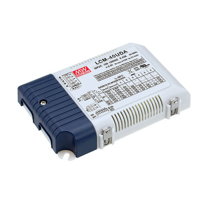 LCM-40UDA by MEAN WELL USA Inc. - LED DRVR CC AC/DC 2-100V 1.05A