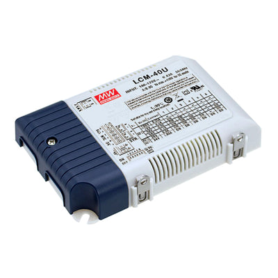 LCM-40U by MEAN WELL USA Inc. - LED DRVR CC AC/DC 2-100V 1.05A