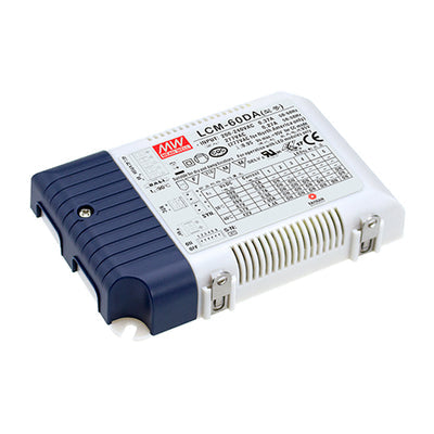 LCM-60DA by MEAN WELL USA Inc. - LED DRIVER CC AC/DC 2-90V 1.4A