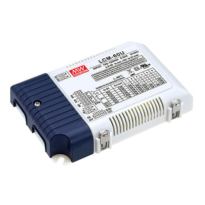 LCM-60U by MEAN WELL USA Inc. - LED DRIVER CC AC/DC 2-90V 1.4A