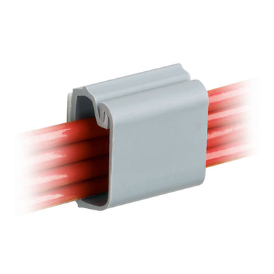 LC5-A-C8 by Panduit Corp - CABLE CLIP WIRE SADDLE GRAY ADH