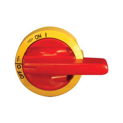 LK11 Y/R U by Altech Corporation - SWITCH KNOB ROUND RED/YELLOW