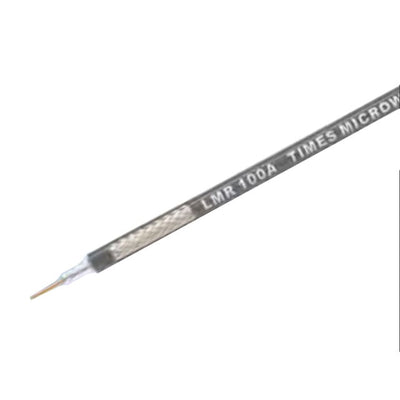 LMR-100A-FR by Amphenol Times Microwave Systems - INDR/OUTDR BLK NON-HALOGEN FOOT