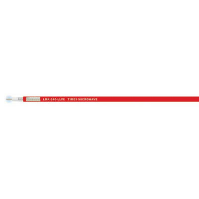 LMR-240-LLPX by Amphenol Times Microwave Systems - LMR-240 LOW LOSS PLENUM FOOT