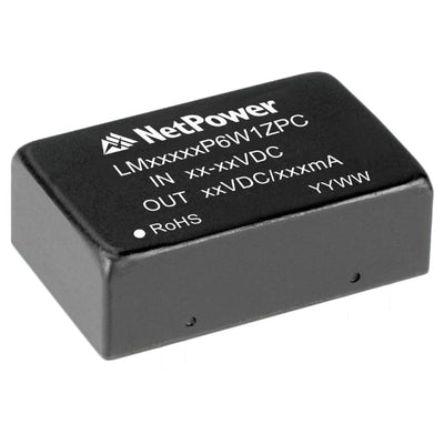 LMS3120P6W1ZPC by NetPower - DC DC CONVERTER 12V 6W