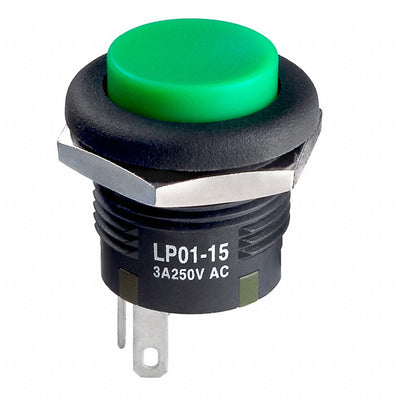 LP0115CCKW01F by NKK Switches - PUSH SWITCH BUTTON SPDT 3A 125V