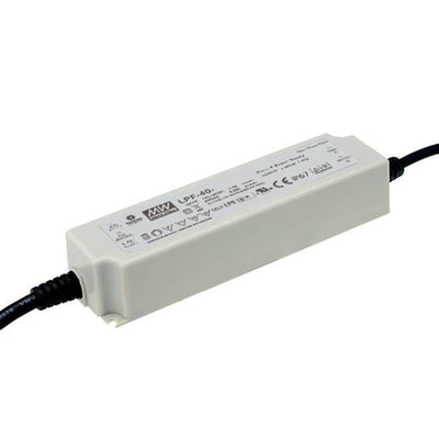 LPF-40-30 by MEAN WELL USA Inc. - LED DVR CC/CV AC/DC 18-30V 1.34A