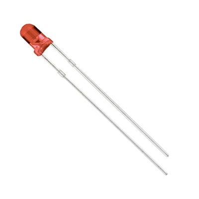 LTH3MM12VFR4100 by Visual Communications Company - VCC - LED RED CLEAR T-1 T/H