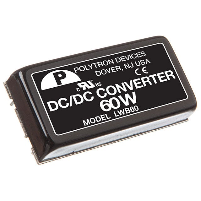 LWB60-48S12 by Polytron - DC DC CONVERTER 12V 60W