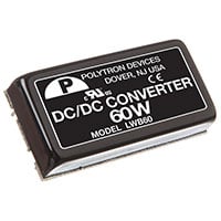 LWB60-24-24 by Polytron - DC DC CONVERTER +/-24V 60W