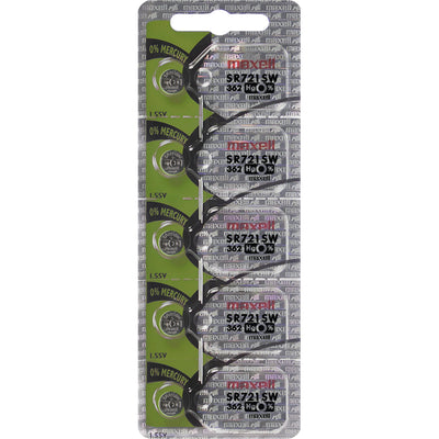 362 by Maxell Batteries - SLVR-OX 1.55V 7.9MM BUTTON CELL