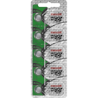 397 by Maxell Batteries - SLVR-OX 1.55V 7.9MM BUTTON CELL