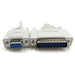 M02-1156N by Micro Connectors, Inc. - CABLE ASSY DB09/DB25 GRY 1.83M