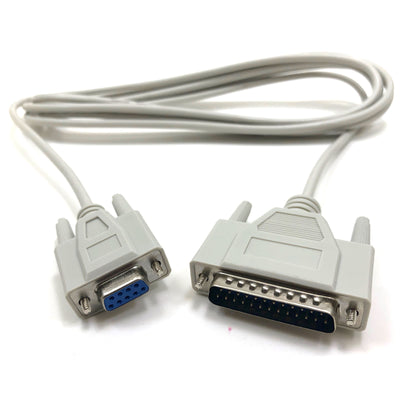 M02-116A by Micro Connectors, Inc. - CABLE ASSY DB09/DB25 GRY 3.05M