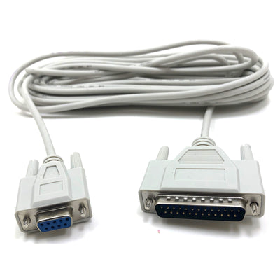 M02-116A25 by Micro Connectors, Inc. - CABLE ASSY DB09/DB25 GRY 7.62M
