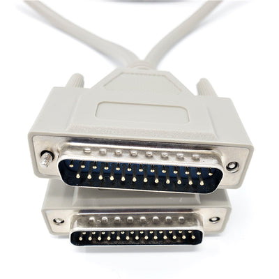 M02-250 by Micro Connectors, Inc. - CABLE ASSY DB25 SHLD GRY 15.24M