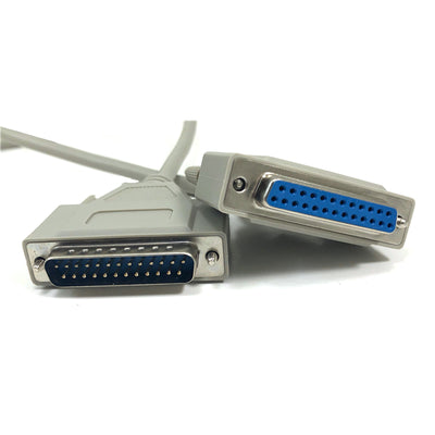 M02-255 by Micro Connectors, Inc. - CABLE ASSY DB25 SHLD GRY 15.24M
