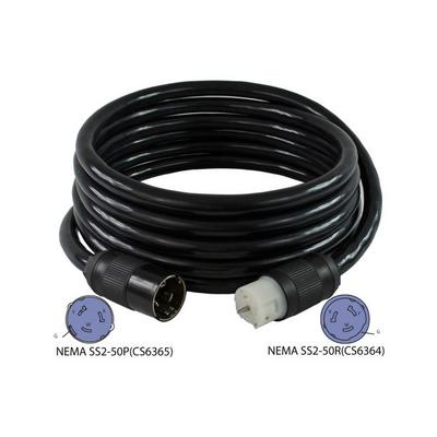 TE6381-15 by Conntek - CORD 6AWG/8 NEMA SS2-50P-50R 15