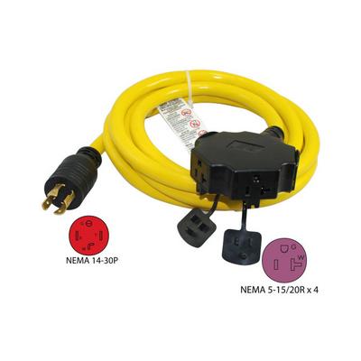 20610-010 by Conntek - CORD 10AWG NEMAL-14-30-5-20R 10