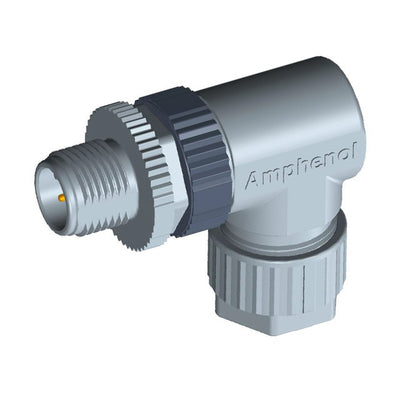 M12A-05BMMB-SR7001 by Amphenol LTW - CONNECTOR PLUG MALE 5POS GOLD SCREW