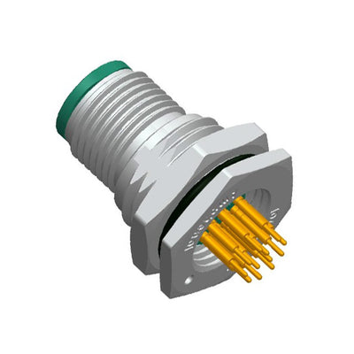 M12A-12PMMP-SF8001 by Amphenol LTW - CONNECTOR PLUG MALE 12POS GOLD SOLDER