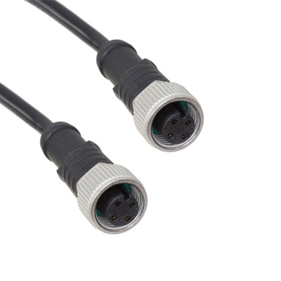 M12A04FL-12AFL-SDA05 by Amphenol LTW - CABLE 4POS FMALE TO FMALE 1.64