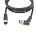 M12A04FL-12AMR-SB001 by Amphenol LTW - CABLE 4POS MALE TO FMALE 3.28