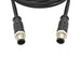 M12A04ML-12AML-SBA05 by Amphenol LTW - CABLE 4POS MALE TO MALE 1.64