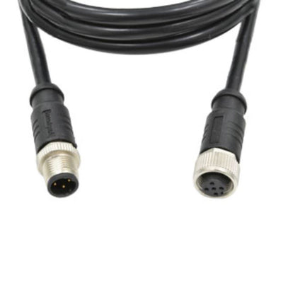 M12A05ML-12AFL-SB001 by Amphenol LTW - CABLE 5POS MALE TO FMALE 3.28