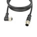 M12A05ML-12AFR-SD001 by Amphenol LTW - CABLE 5POS MALE TO FMALE 3.28