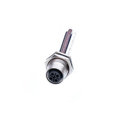 M12S-04PFFS-SF8B15 by Amphenol LTW - CONNECTOR RECPT FMAL 4P WIR LEAD 0.49