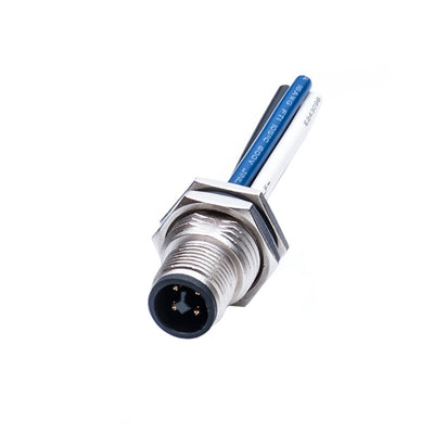 M12T-04PMMS-SF8B15 by Amphenol LTW - CONNECTOR PLUG MALE 4P WIR LEAD 0.49