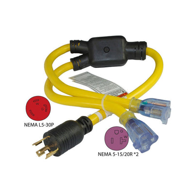 YL530520S by Conntek - CORD 10AWG NEMAL5-30-5-15/20R 3