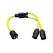 M1342012 by Conntek - CORD 10 AWG 3' YELLOW