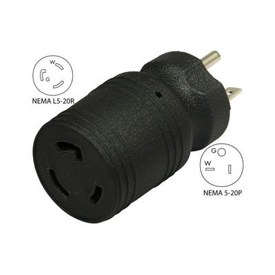 30114 by Conntek - 20 TO 20-AMP LOCKING ADAPTER W/N